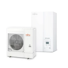 FUJITSU WSYA100ML3/WOYA100KLT (hidraulikus egység+kültéri egység) Waterstage levegő-víz hőszivattyú &quot;COMFORT&quot; 10 kW,230V, R32