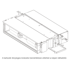 GALLETTI  MDF1V  kiegészítő hőcserélő PWN 13-14-16-hoz