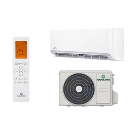HAMILTON Digital HAWI-120A / HAOI-120A (beltéri +kültéri egység) Oldalfali split klíma  3,5 kW, Hősziv,Inverteres, R32, WIFI