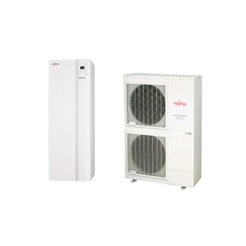 Fujitsu Waterstage HPDUO 11/3F (WGYK160DG9 / WOYK112LCTA) levegő-víz hőszivattyú 10.8 kW
