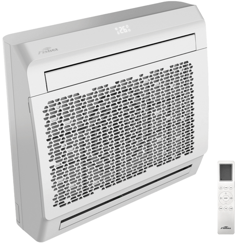 FISHER FSFUIF-120CE3/FSOIF-120CE3 (kültéri+beltéri egység) Padlóra állítható split klíma 3,5 kW, Inverter,Hősz, R32
