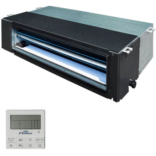 FISHER FSLUIF-120CE3/FSOIF-120CE3 (beltéri +kültéri egység) Légcsatornás split klíma 3,5 kW,Inverter,Hősziv.,R32