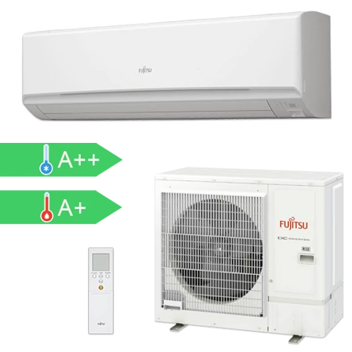 FUJITSU ASYG30KMTA/AOYG30KMTA (kültéri + beltéri egység) oldalfali split klíma 8,0 kW