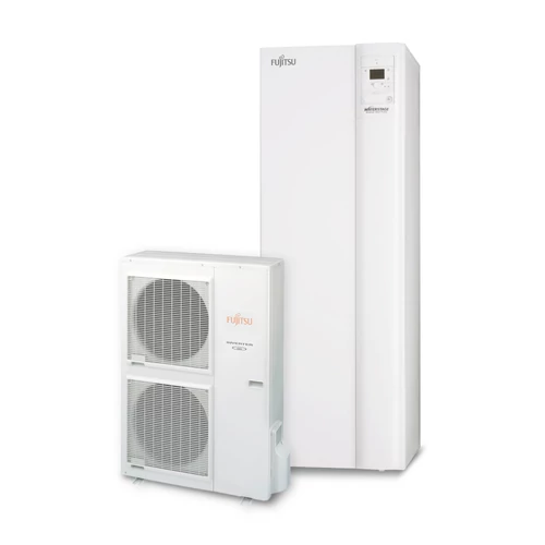 Fujitsu Waterstage HPDUO 11/1F WGYG140DG6/WOYG112LHT hőszivattyú 10,8 kW 230V