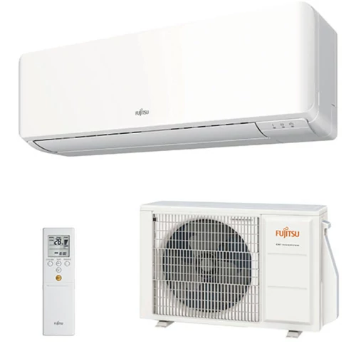 FUJITSU ASYG07KMCF/AOYG07KMCC (kültéri + beltéri egység) Oldalfali split klíma 2.0 kW Hősz. Inver. R32