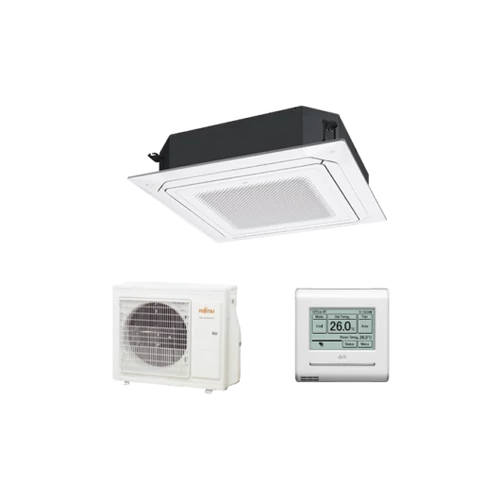 FUJITSU AUXG45KRLB/AOYG45KBTB (kültéri+beltéri egység+UTG-UKYA-W) Kazettás split klíma 12,1 kW, hőszv,Invert, R32