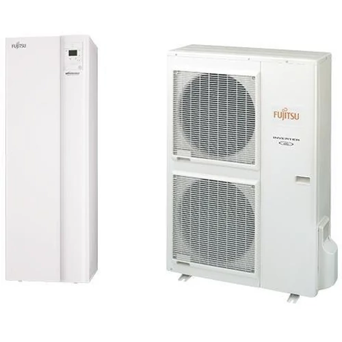 FUJITSU WGYG140DG6/WOYG140LCTA (hidraulikus egység+kültéri egység) Waterstage HPDUO levegő-víz hőszivattyú 