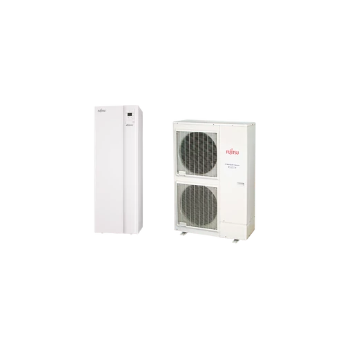 Fujitsu Waterstage HPDUO 16/3F (WGYK160DG9 / WOYK160LCTA) levegő-víz hőszivattyú 15.2 kW